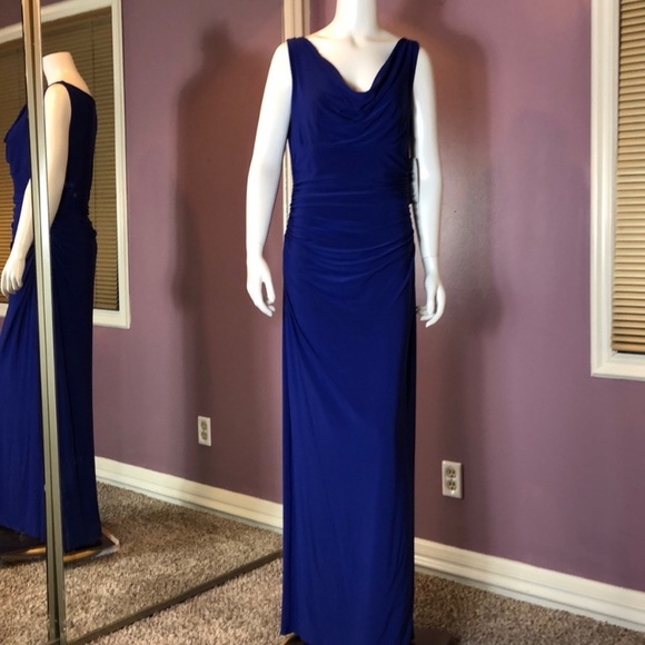 Lauren Ralph Lauren Dresses & Skirts - Lauren Ralph Lauren Draped Jersey Cowl Neck Dress